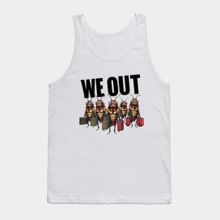 Funny Cicada We Out Cute Cicada Brood Emergence Tank Top